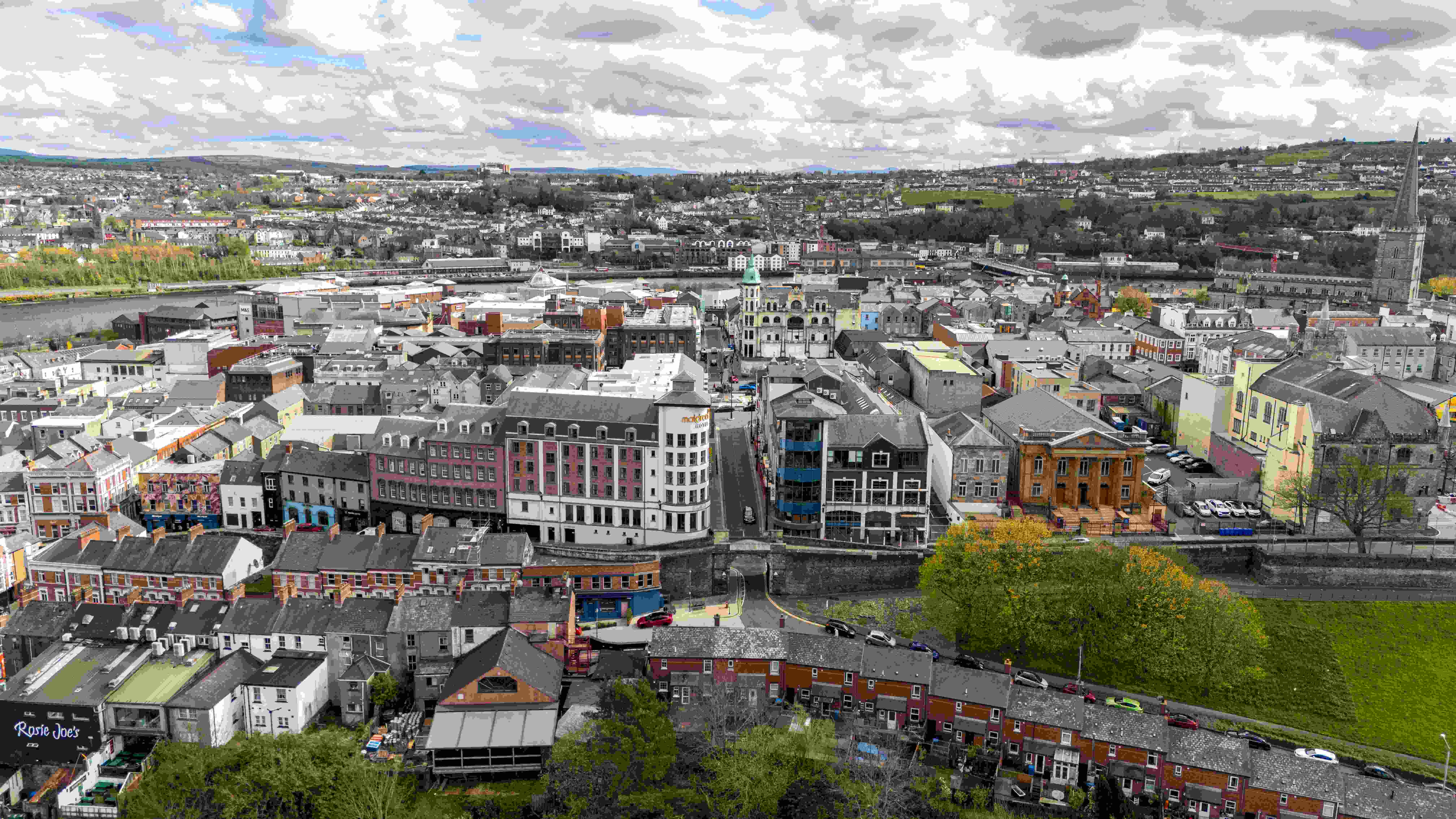 Bogside area of Derry